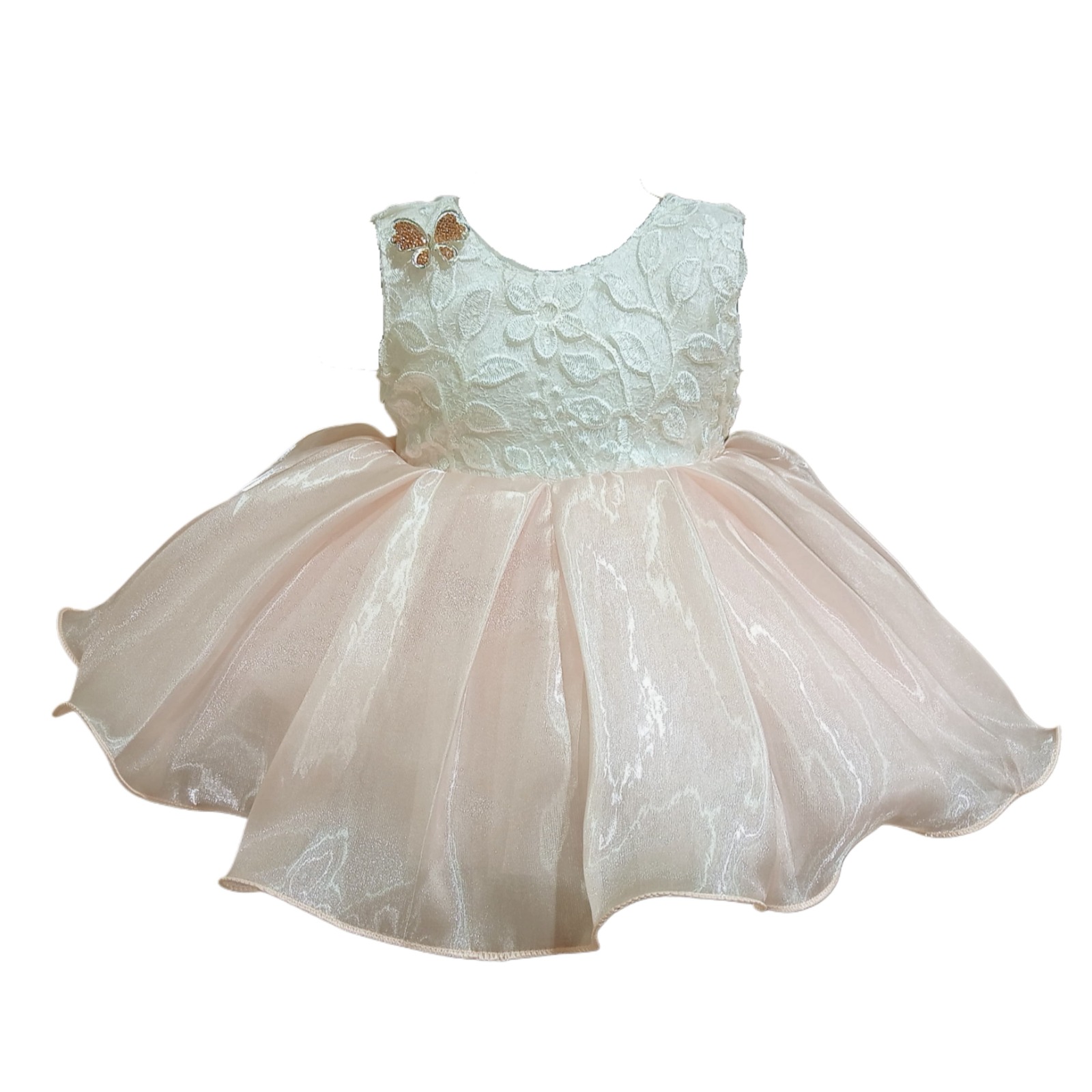DeeVee Creations New Baby Girls Dress with Lace and Tulle dress - Image 8