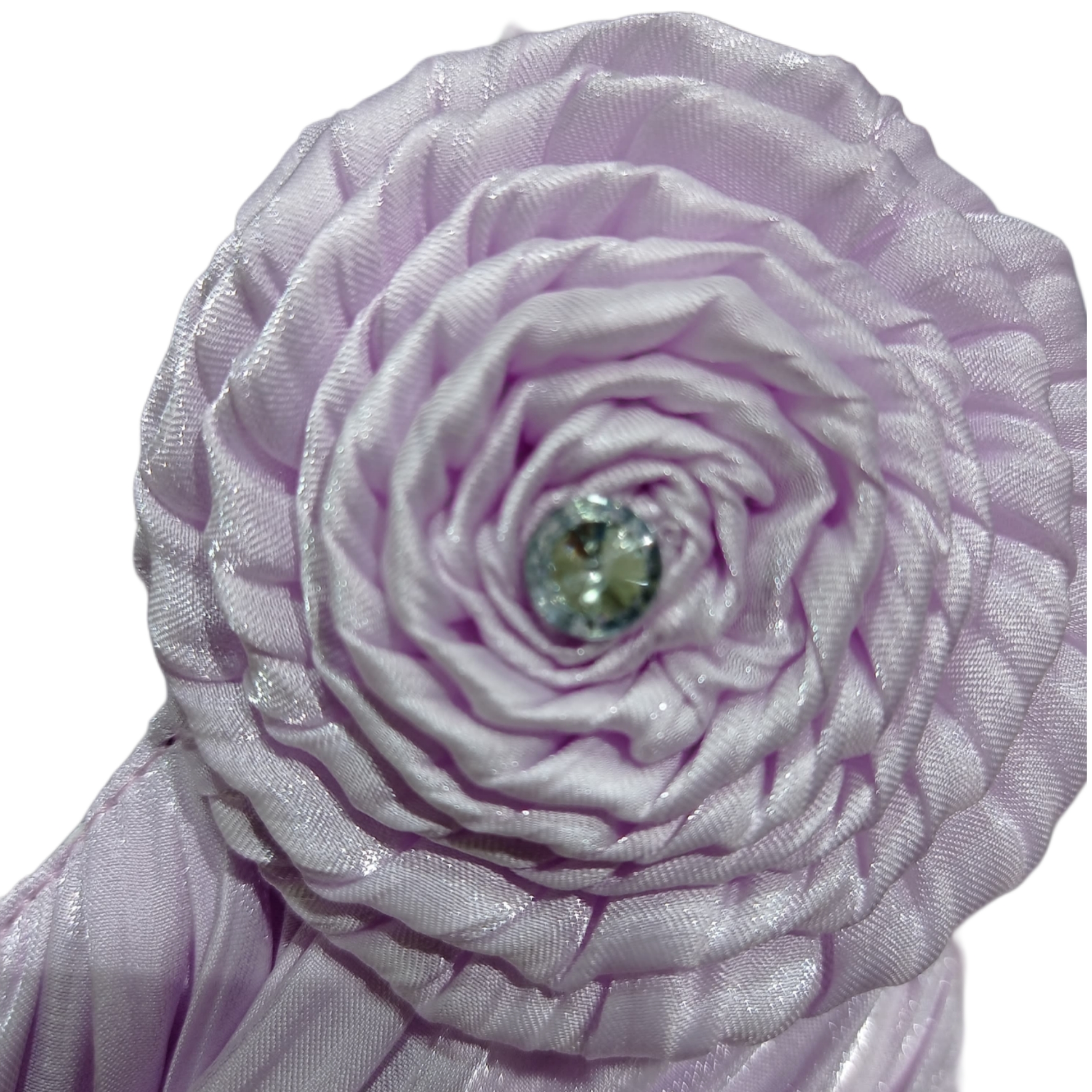 DeeVee Creations Baby Girls' Party Frock with Floral Embellishments & FREE Matching Colored Headband - Image 7