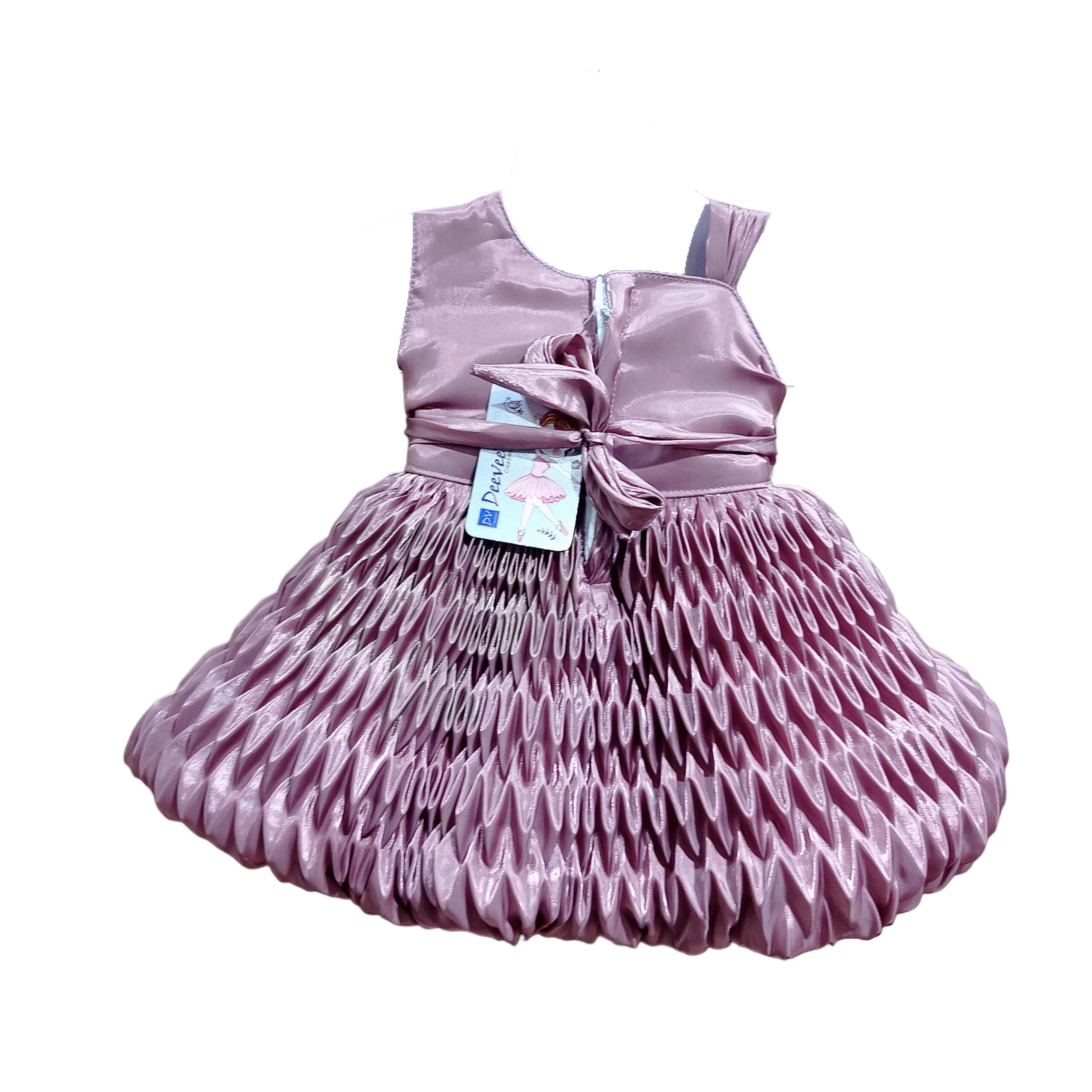 DeeVee Creations Baby Girls New Ruffle Delight Party Dress For Baby Girls - Image 5