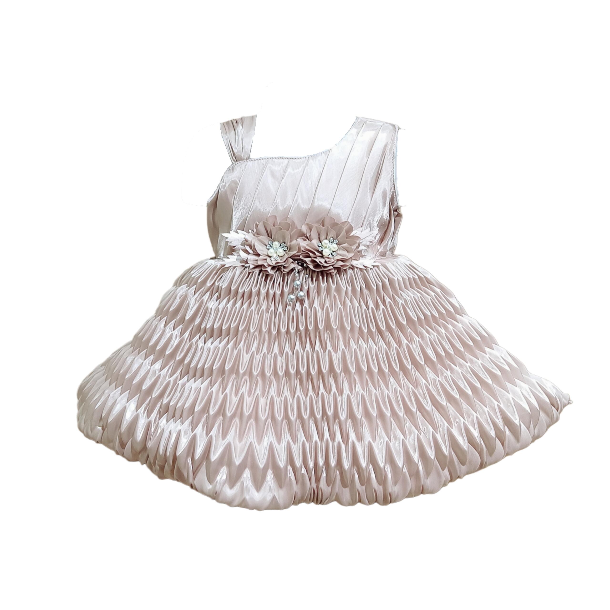 DeeVee Creations Baby Girls New Ruffle Delight Party Dress For Baby Girls - Image 2